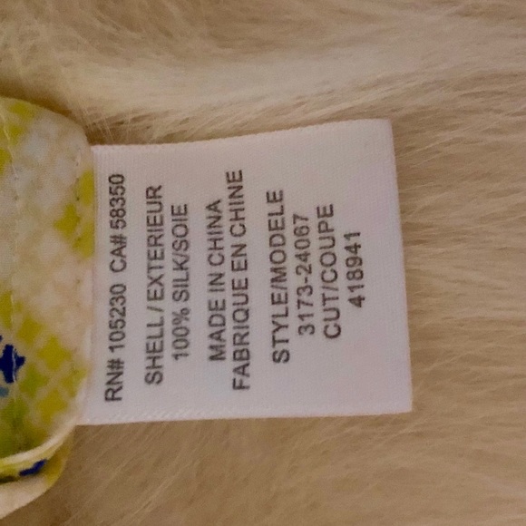 Joie Acid Lime Silk tank top - Picture 6 of 8